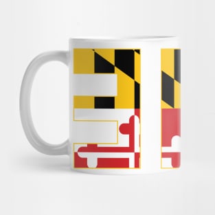 301 Maryland Flag Mug